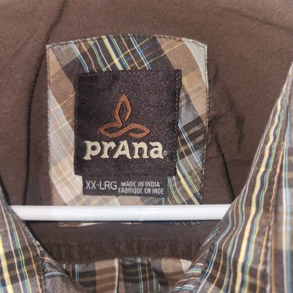 PrAna Men's Button-down Shirt Size XXL - Picture 3 of 5